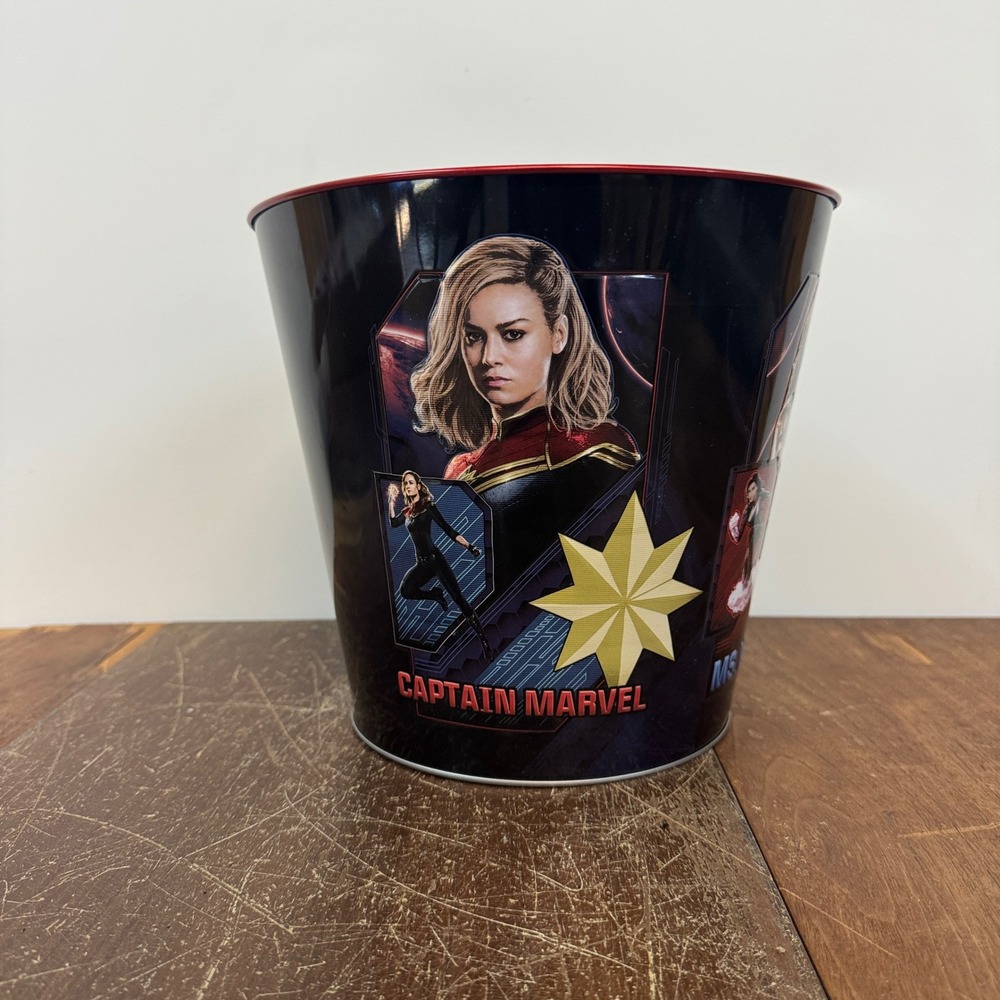 Marvel Studios‎ The Marvels Captain Marvel Ms Marvel Photon Popcorn Bucket